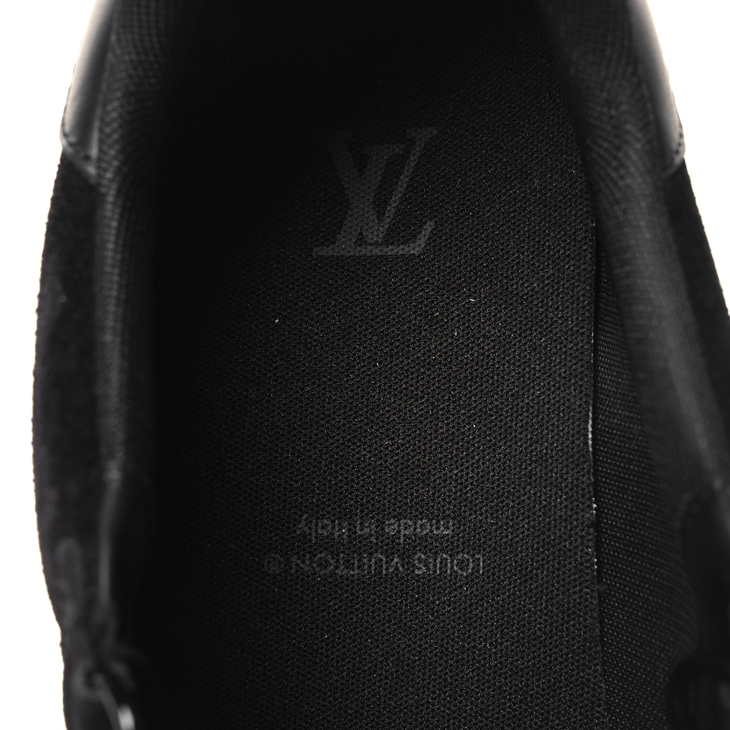 Louis Vuitton Suede Mens LV Trainer Sneakers 8.5 Black 8 of 8