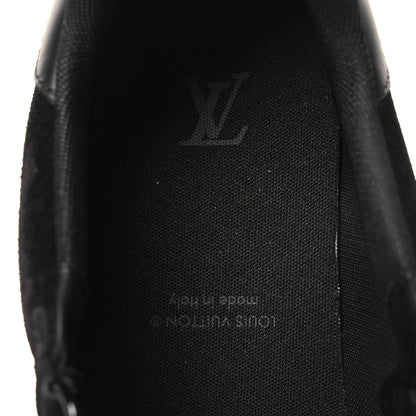 Louis Vuitton Suede Mens LV Trainer Sneakers 8.5 Black 8 of 8