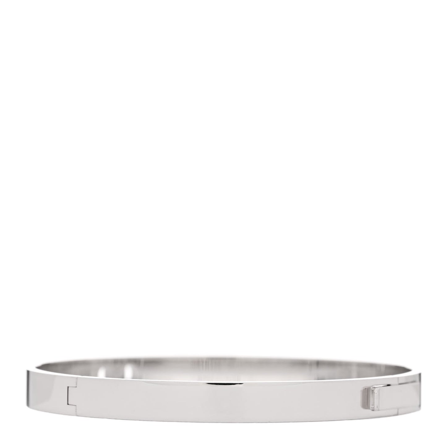 18K White Gold Diamond PM H D'Ancre Bracelet XS