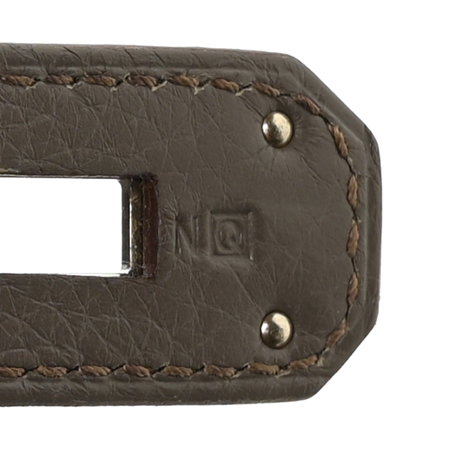 Hermes Taurillon Clemence Kelly Retourne 40 Etain 7 of 11