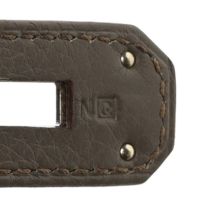 Hermes Taurillon Clemence Kelly Retourne 40 Etain 7 of 11