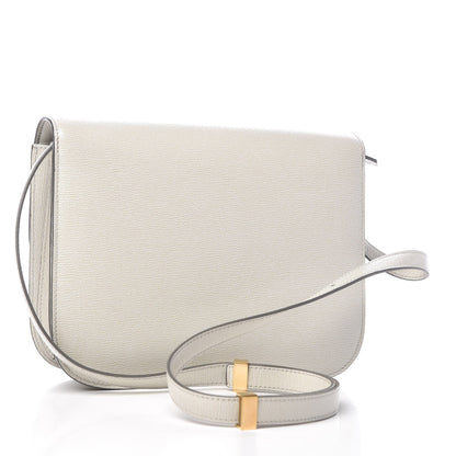 Celine Liege Calfskin Medium Classic Box Flap Bag Pale Grey 2 of 12