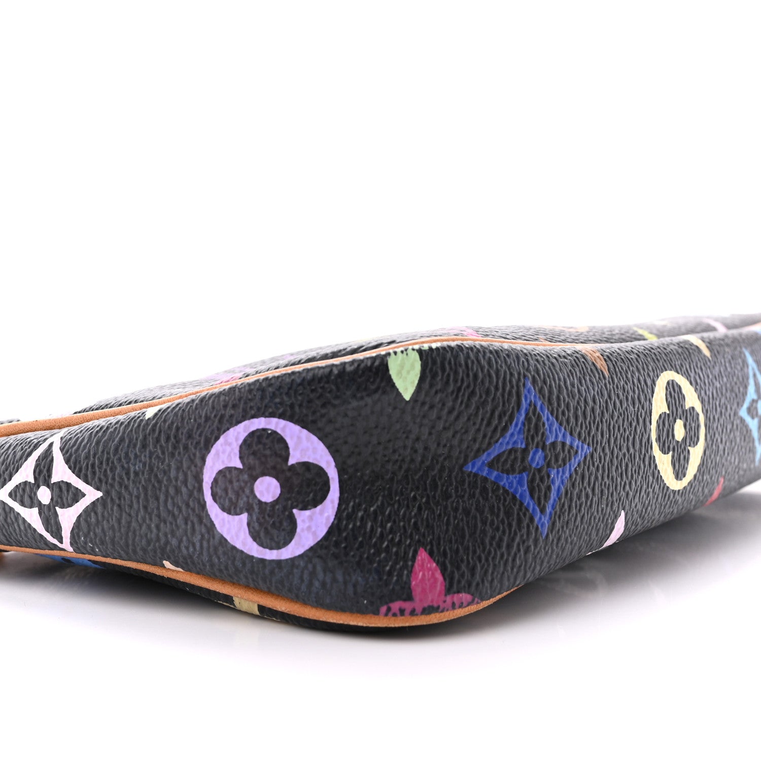 Louis Vuitton LOUIS VUITTON Monogram Multicolor Pochette Accessories Black 9 of 15