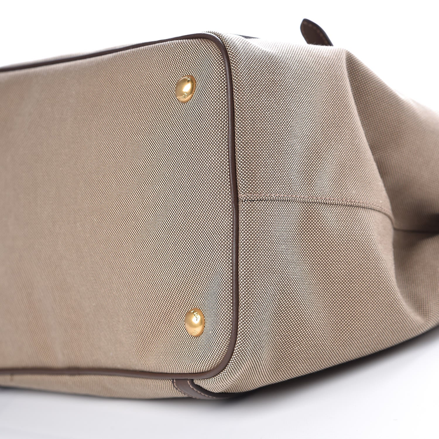 Prada Jacquard Logo Tote Corda Bruciato 9 of 9