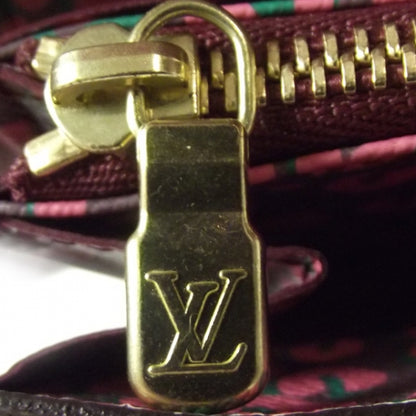 Louis Vuitton Monogram Leopard Sarah Wallet Rouge Fauviste 8 of 10
