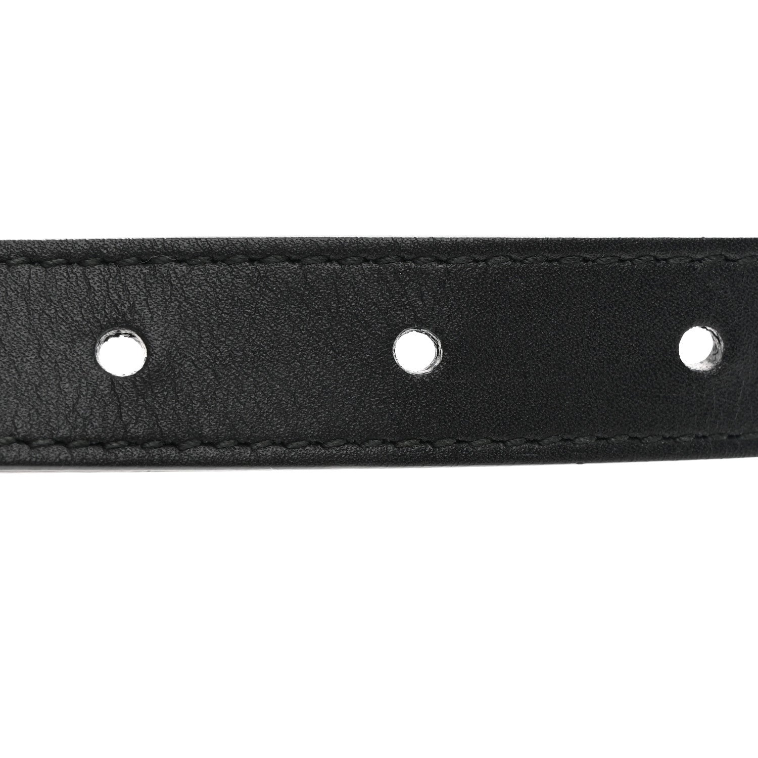 Gucci Calfskin Double G 20mm Belt 80 32 Black 4 of 5