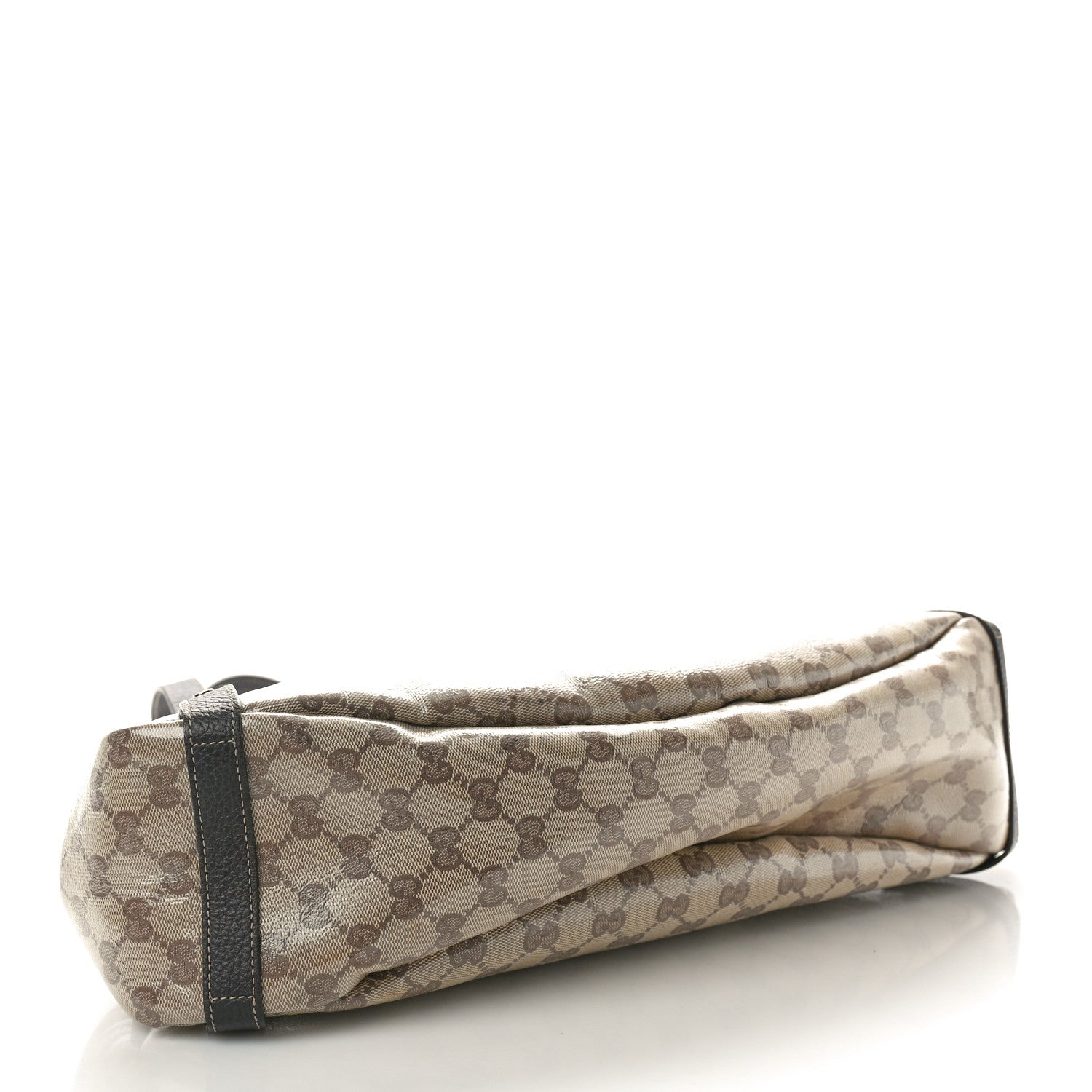 Gucci Crystal Monogram Medium Abbey Shoulder Bag Dark Brown 4 of 10