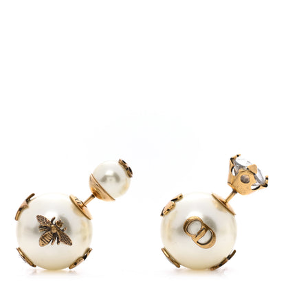 Christian Dior Mise En Dior Tribal Crystal Charm Earrings 1 of 4