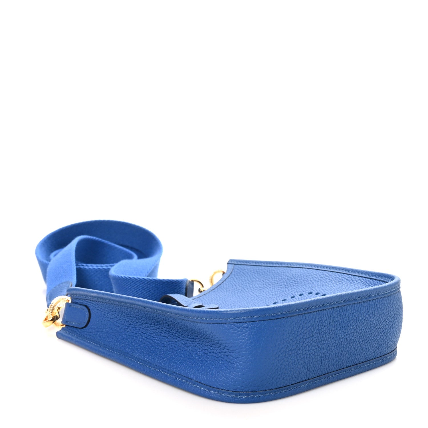 Hermes Taurillon Maurice Amazone Evelyne TPM Bleu France 4 of 11
