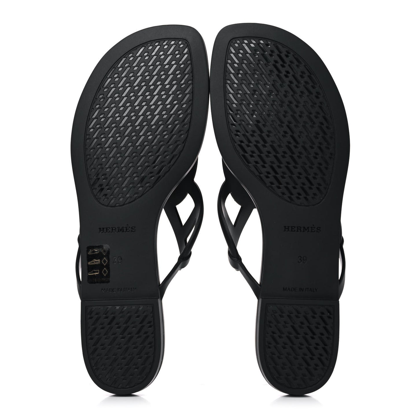 Rubber Womens Egerie Sandals 39 Black