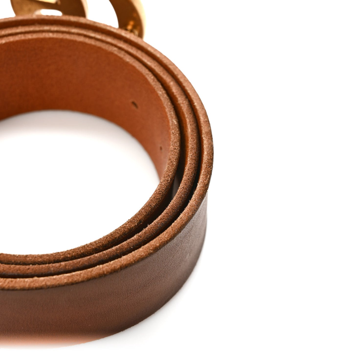 Faded Calfskin Double G 40mm Belt 95 38 Cuir