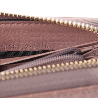 Gucci Guccissima Sukey Zip Around Wallet Dusty Rose 7 of 8