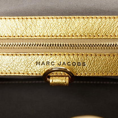 Marc Jacobs Metallic Calfskin Quilted Stam Gold 6 of 11