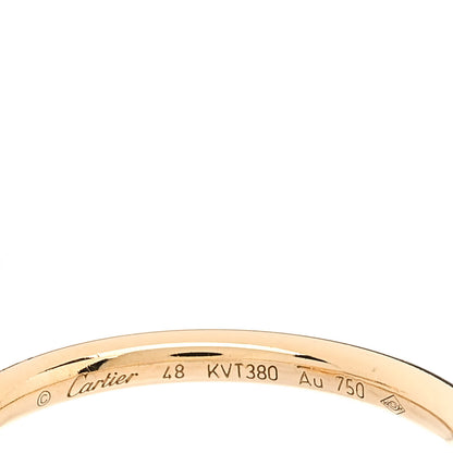 Cartier 18K Yellow Gold Small Juste Un Clou Ring 48 4.5 4 of 5
