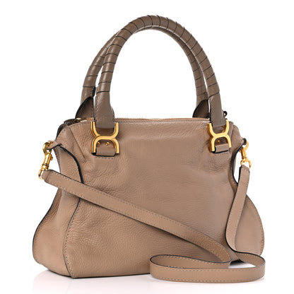 Chloe Calfskin Medium Marcie Satchel Nut 3 of 14