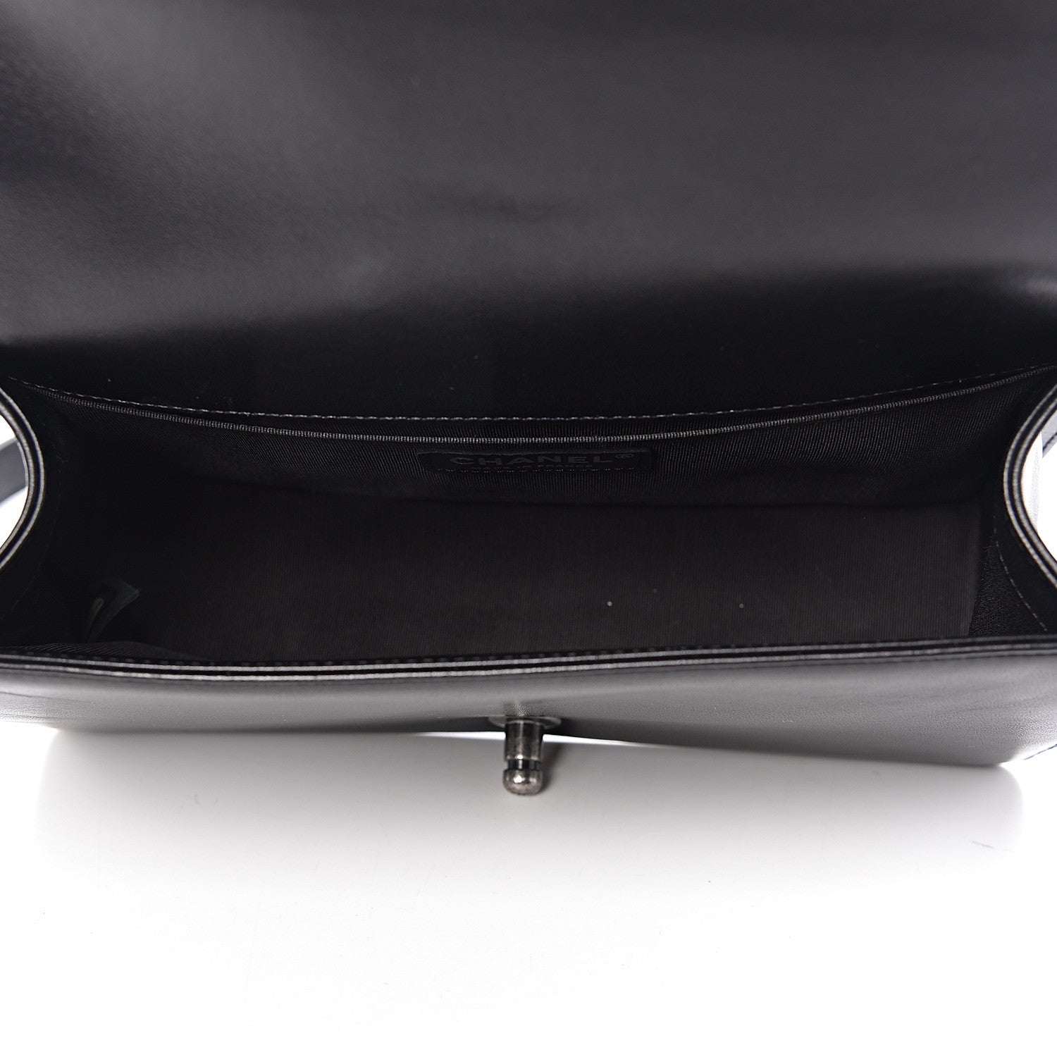 Chanel Lambskin Quilted Medium Boy Flap Black 5 of 11