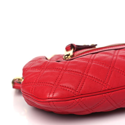 Marc Jacobs Calfskin Quilted Little Stam Red 8 of 12