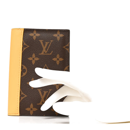 Louis Vuitton Monogram Macassar Passport Cover Jaune 2 of 7