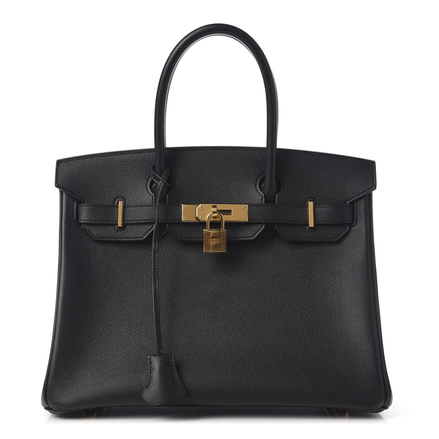 Epsom Birkin 30 Black