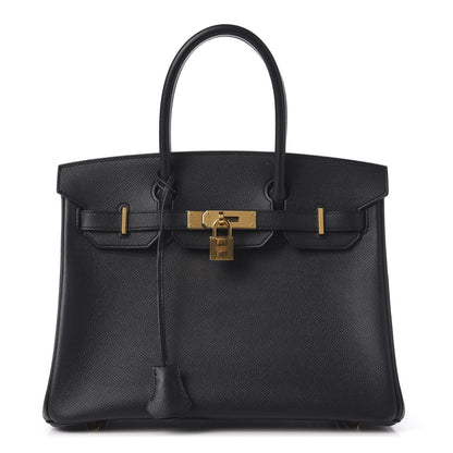 Hermes Epsom Birkin 30 Black 1 of 12