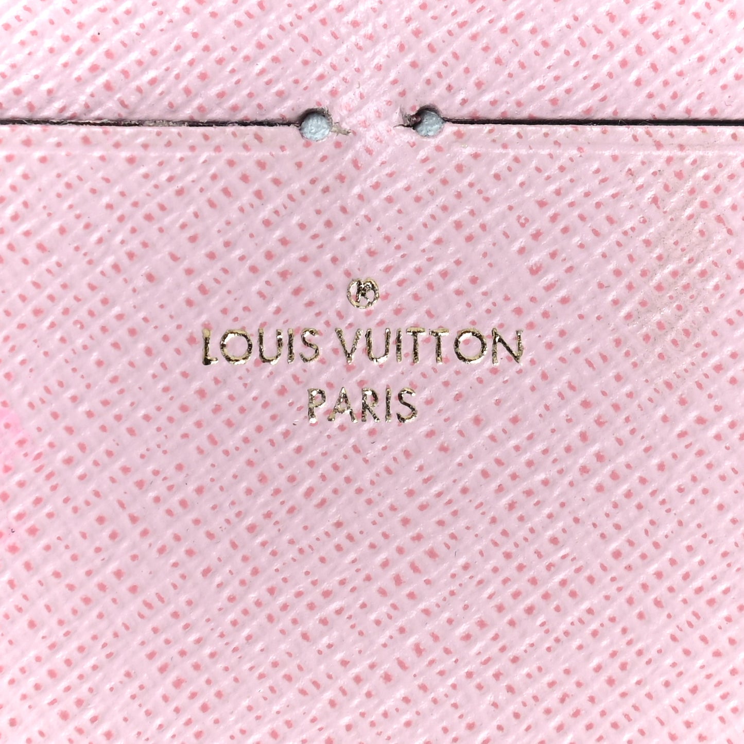 Damier Azur Pochette Felicie Chain Wallet Rose Ballerine