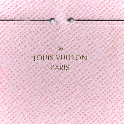 Louis Vuitton Damier Azur Pochette Felicie Chain Wallet Rose Ballerine 11 of 18