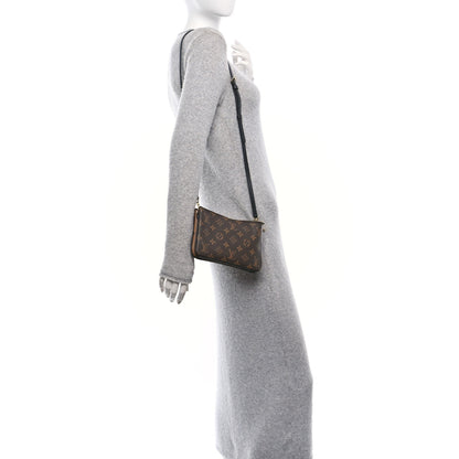 Louis Vuitton Reverse Monogram Giant Double Zip Pochette 2 of 10