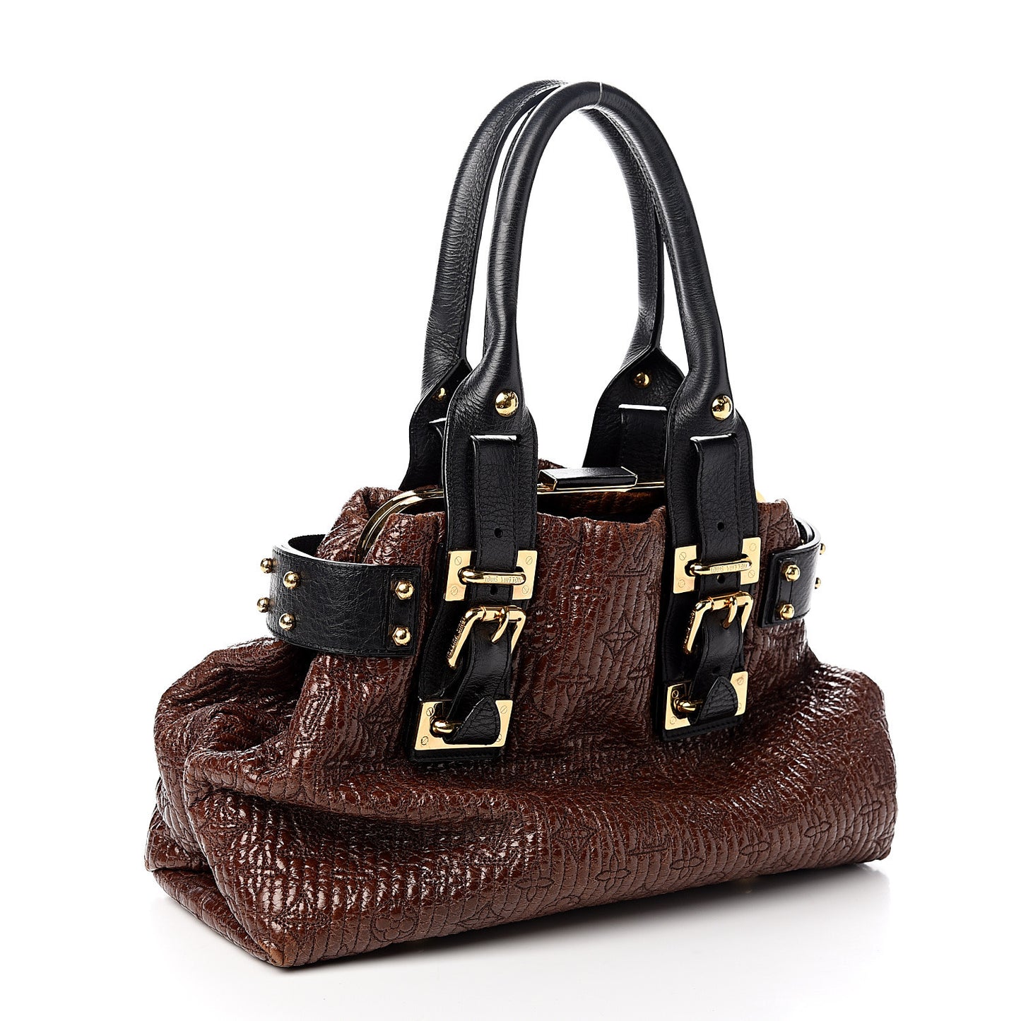 Monogram Motard Biker Marron