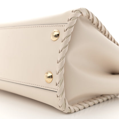 Fendi Nappa Interlace Mini Peekaboo Iconic Satchel Camelia 10 of 10