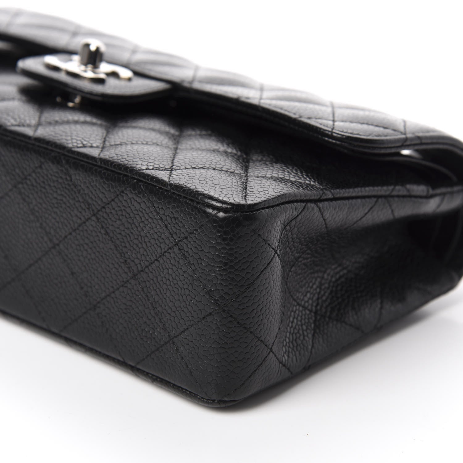 Chanel Caviar Quilted Small Double Flap Black 7 of 13