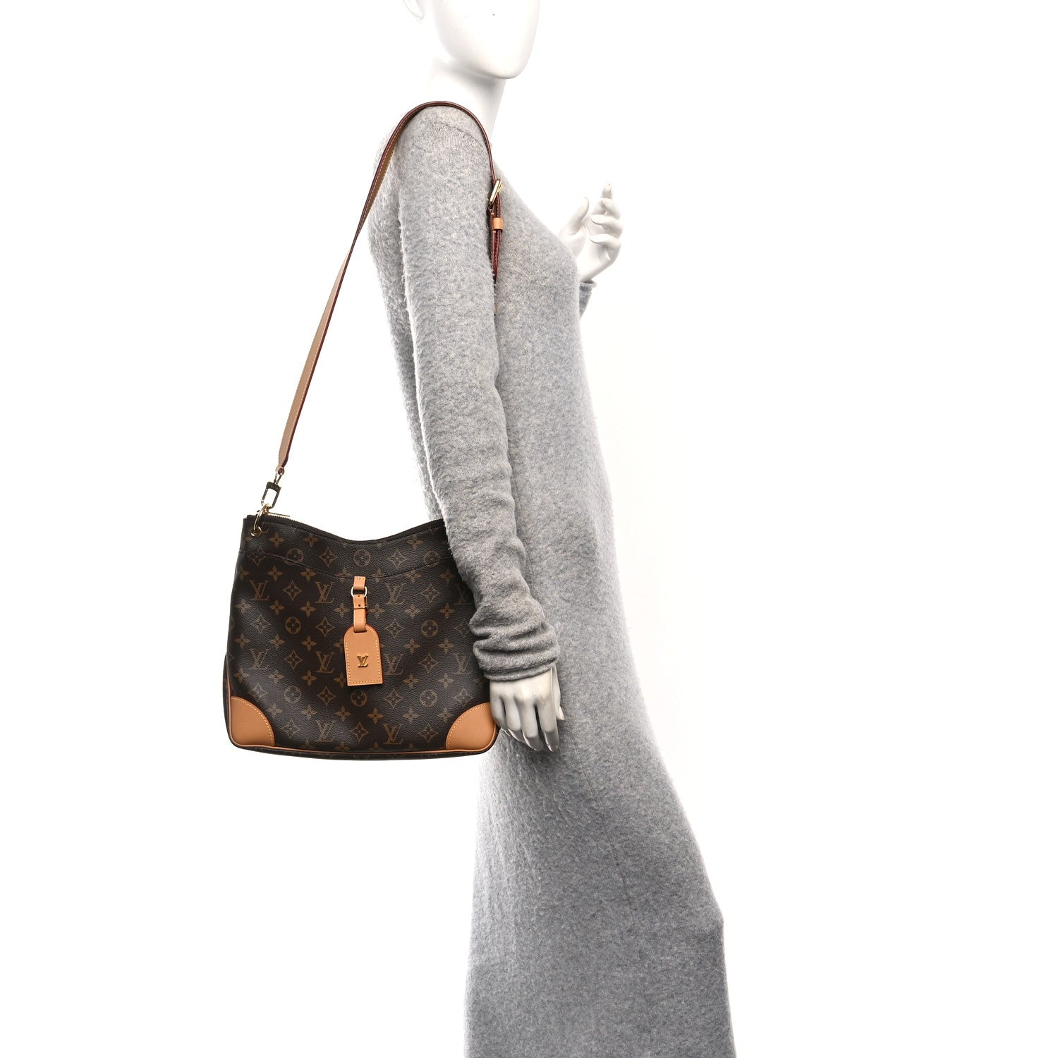 Louis Vuitton Monogram Odeon MM Natural 2 of 9