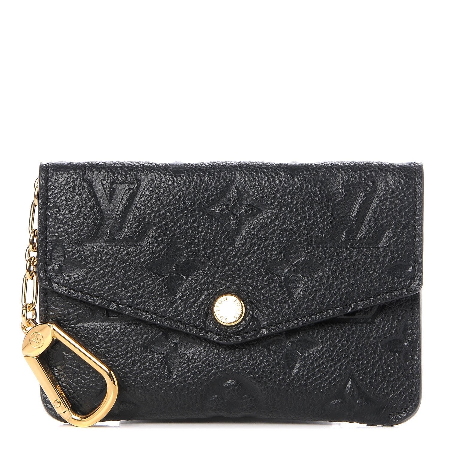 Louis Vuitton Empreinte Key Pouch Black 1 of 9