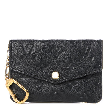 Louis Vuitton Empreinte Key Pouch Black 1 of 9