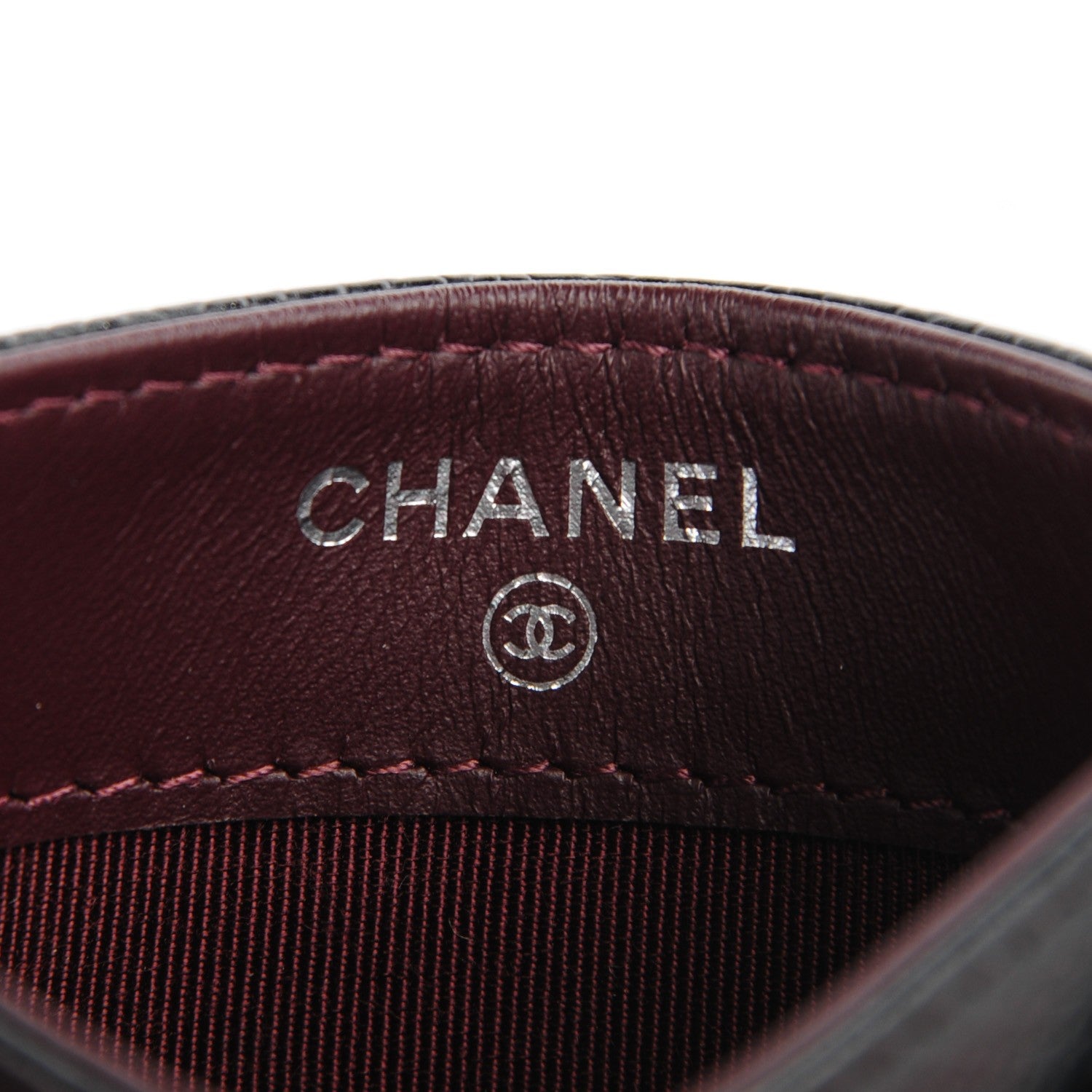 Chanel Caviar Quilted Card Holder Black 7 of 9