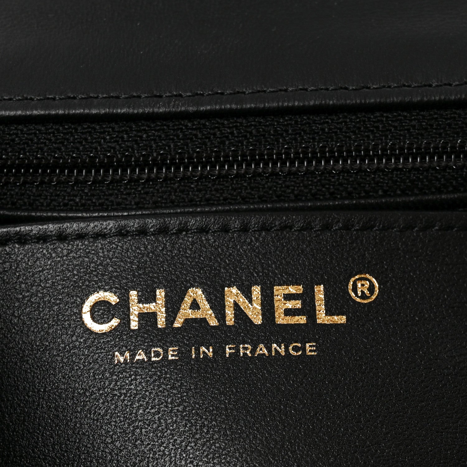 Chanel Lambskin Quilted Mini Rectangular Flap Black 6 of 11