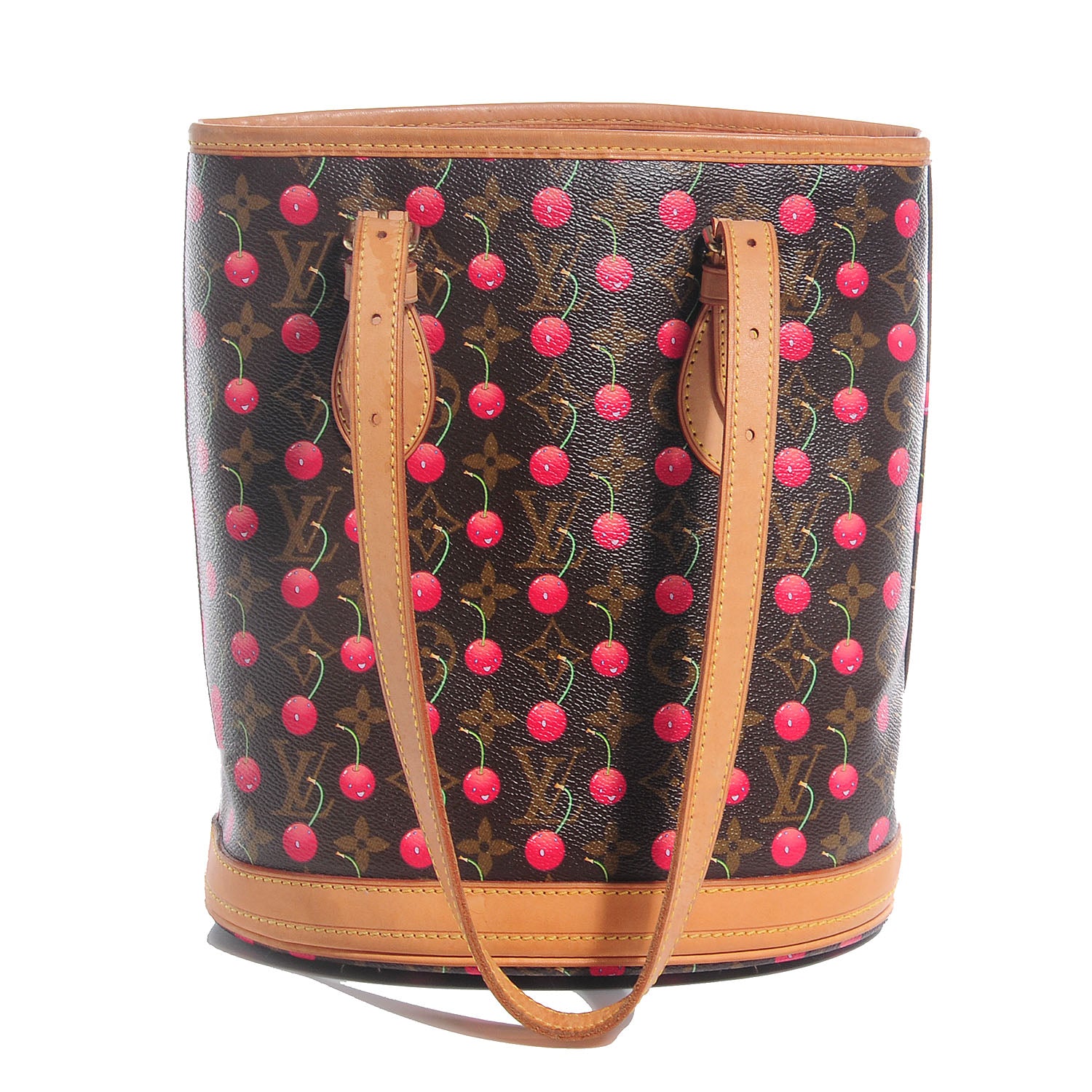 Louis Vuitton Monogram Cerises Bucket Bag 1 of 8