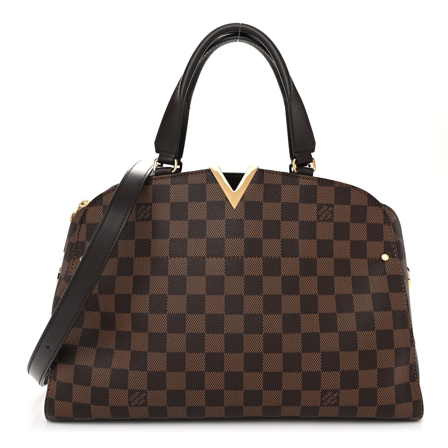 Louis Vuitton Damier Ebene Kensington Bowling Bag 1 of 11