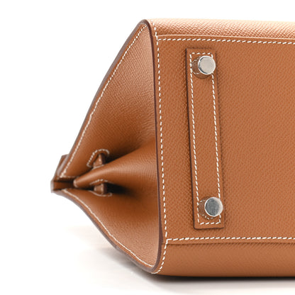 Hermes Madame Calfskin Birkin Sellier 25 Gold 9 of 11