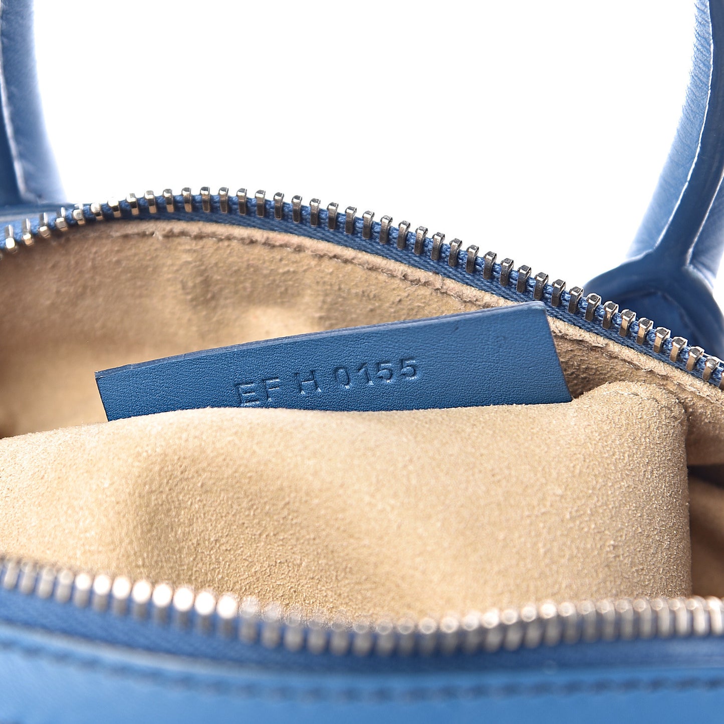Calfskin Micro Lucrezia Blue