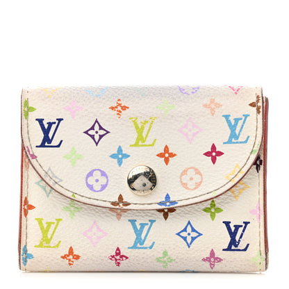 Louis Vuitton Monogram Multicolor Business Card Holder White 1 of 7