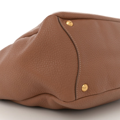 Prada Vitello Daino Side Pocket Hobo Cuoio 8 of 10