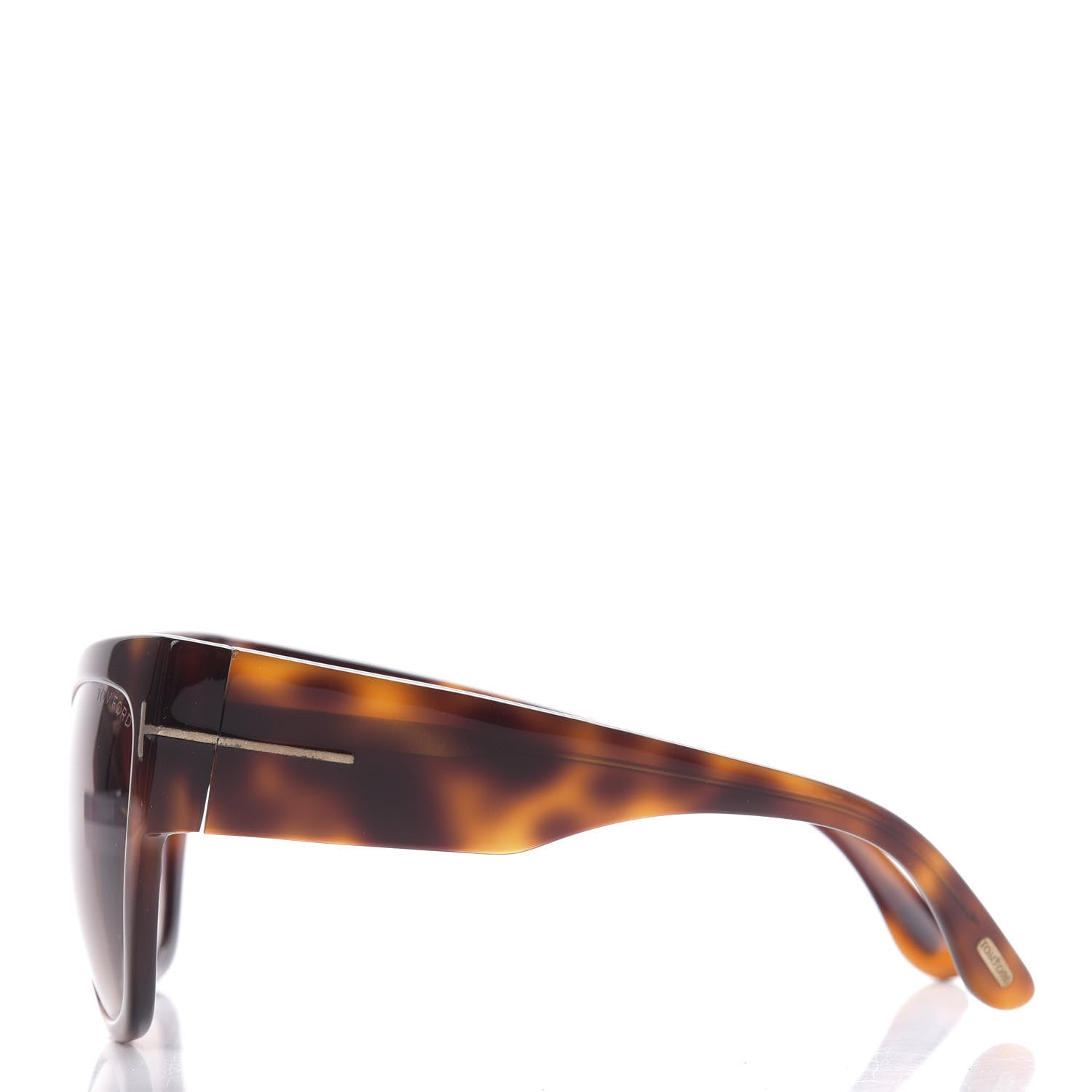 Tom Ford Acetate Anoushka Cat Eye Sunglasses TF371 Tortoise Shell 3 of 8
