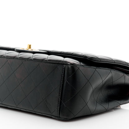 Chanel Lambskin Quilted Maxi Double Flap Black 11 of 11