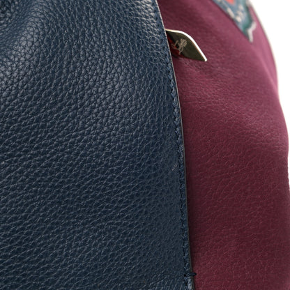 Christian Louboutin Empire Calf Suede Hobo Navy 11 of 11
