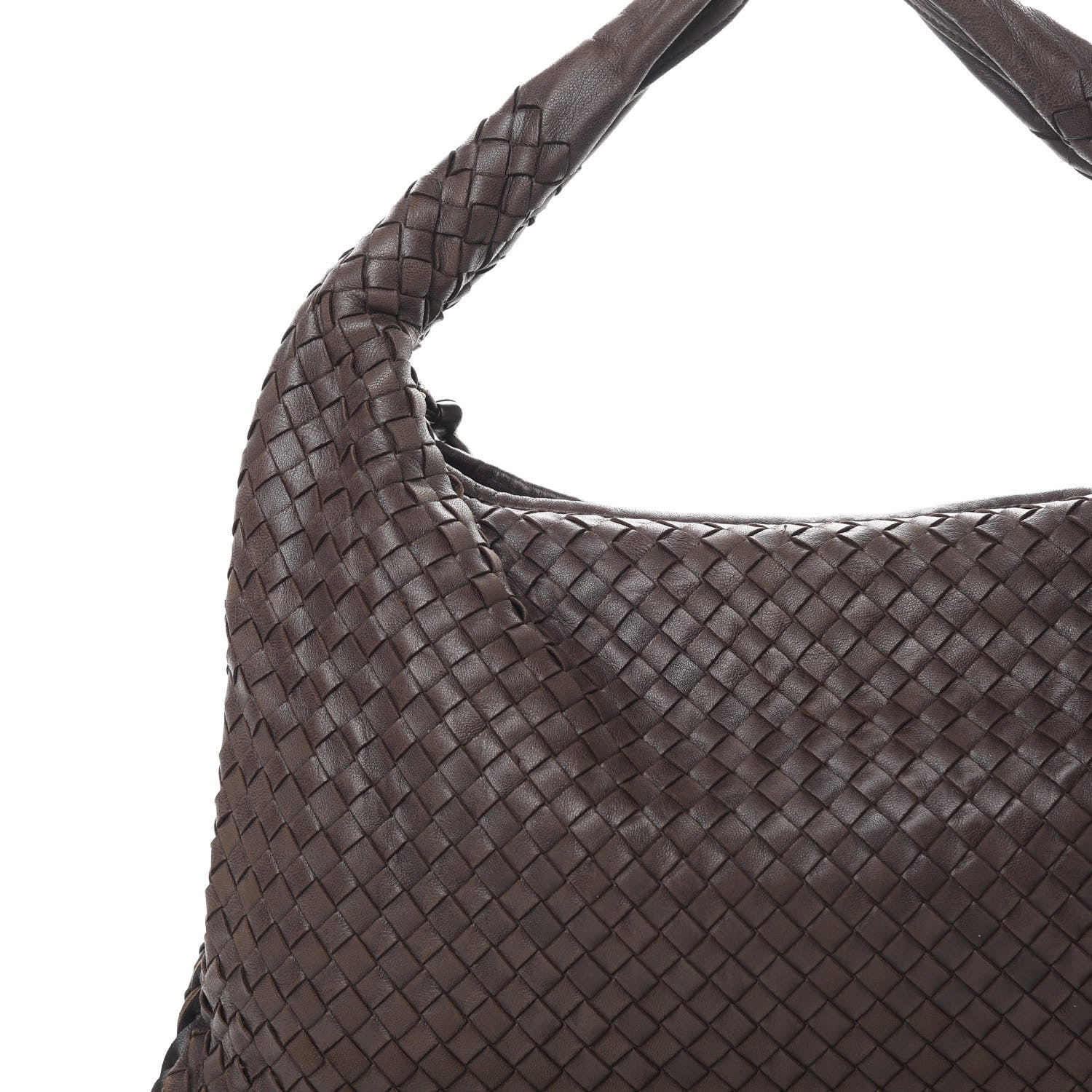 Bottega Veneta Nappa Intrecciato Large Veneta Hobo Ebano 8 of 13