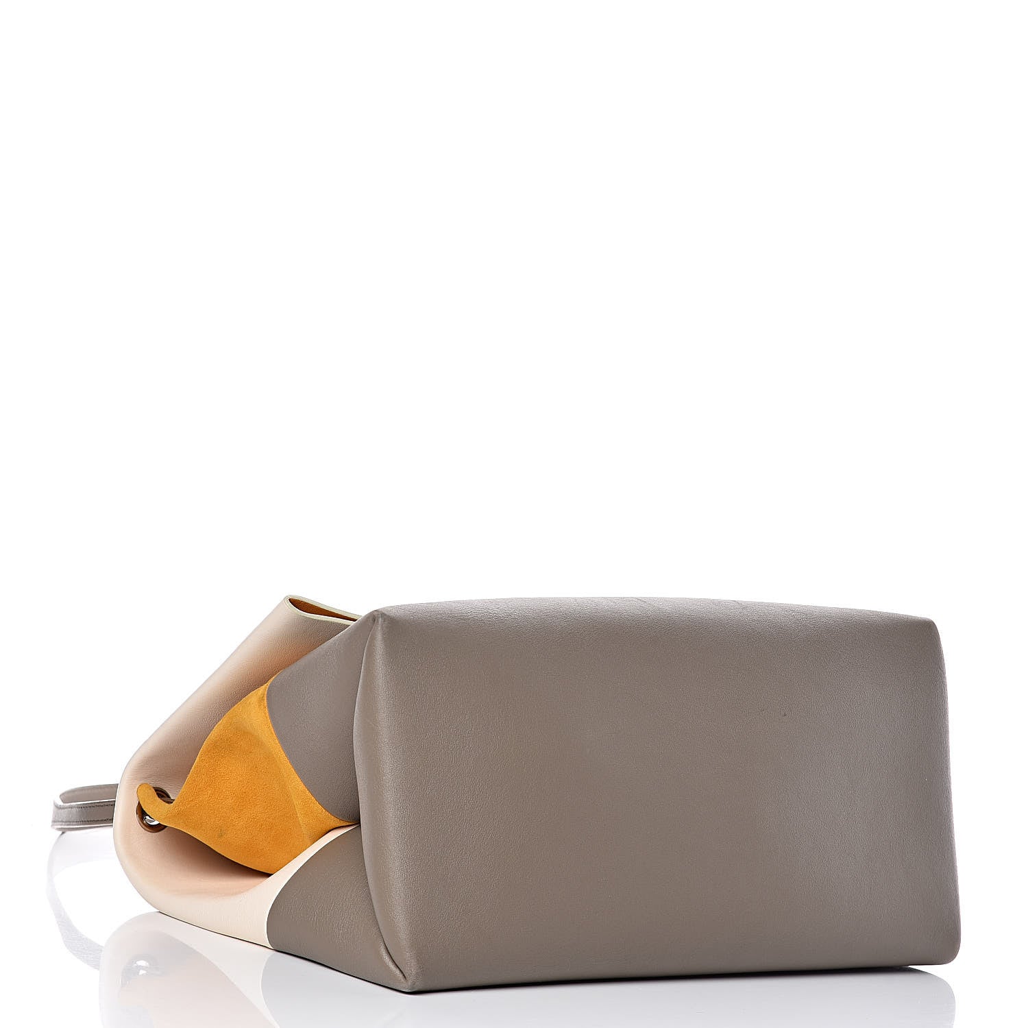 Celine Calfskin All Soft Shoulder Bag Cream 5 of 17
