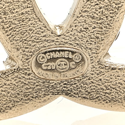 Chanel Crystal Palais Garnier CC Brooch Gold 3 of 4