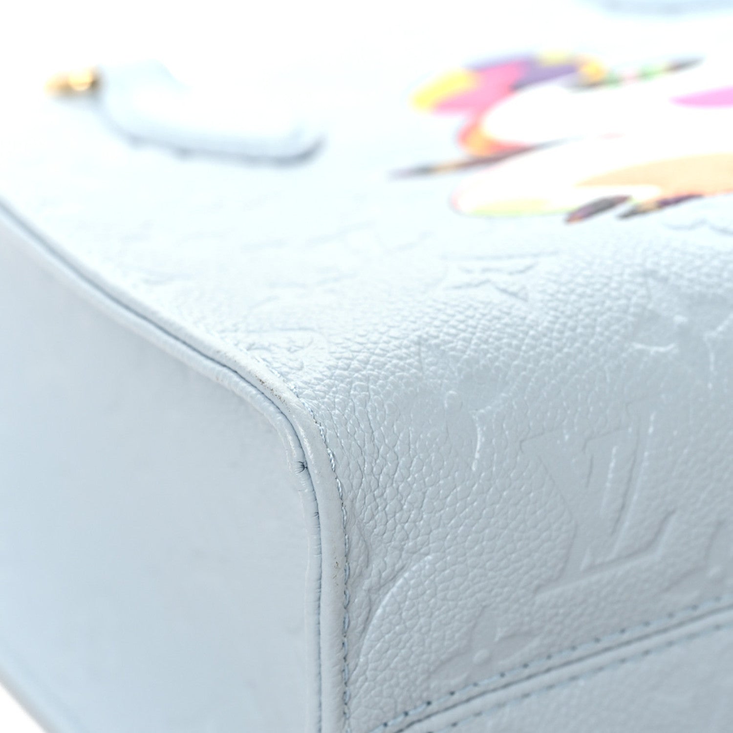 Louis Vuitton LV X TM Empreinte Monogram Superflat Onthego PM Washed Blue 11 of 13