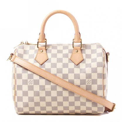 Louis Vuitton Damier Azur Speedy Bandouliere 25 1 of 8