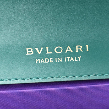 Bulgari Calfskin Serpenti Forever Top Handle Emerald Green 9 of 13